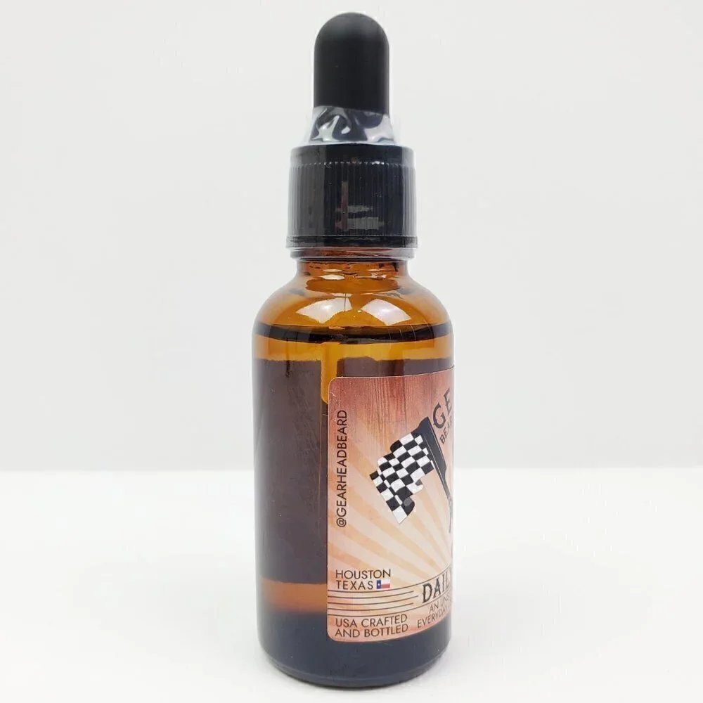 Daily Driver Unscented Natural Men's Grooming Beard and Mustache Oil 30ml Bottle